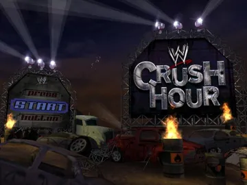 WWE Crush Hour screen shot title